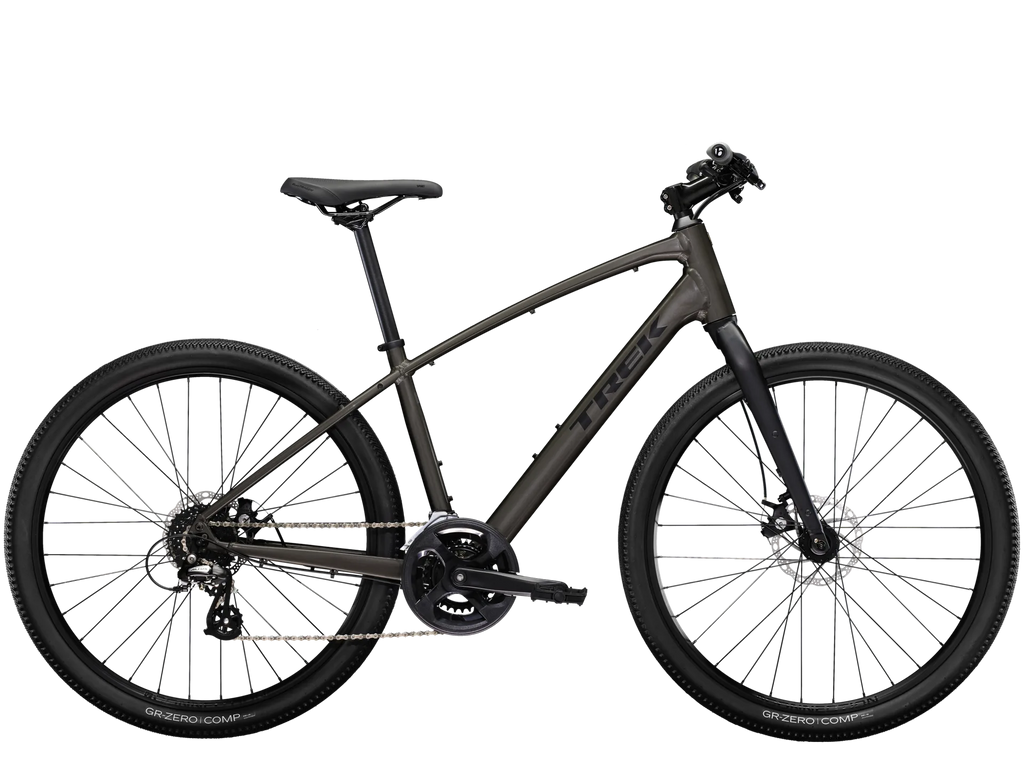 Bicicleta Trek Dual Sport 1 Cinza 2025 Quinta Geração - Tamanho G