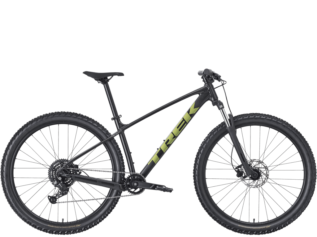 Bicicleta Trek Marlin 2026 Preta/Verde – Bike Village