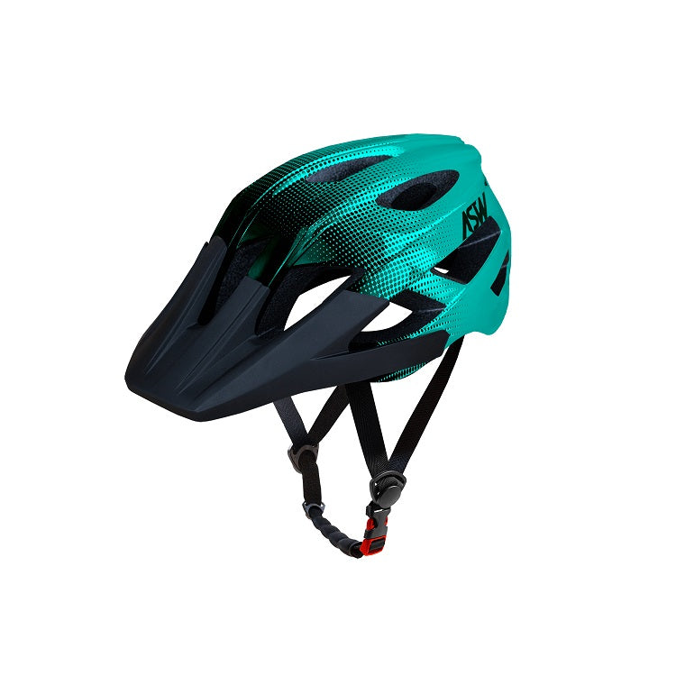 Capacete ASW Bike Accel Dots Verde/Preto