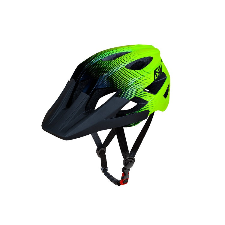 Capacete ASW Bike Accel Dots Amarelo Visibilidade