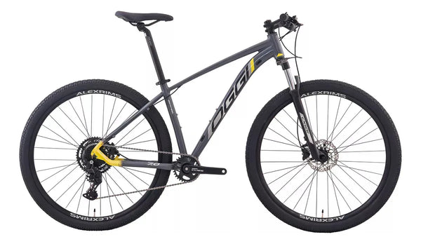 Bicicleta Oggi Big Wheel 7.0 Aro 29 Shimano Cues 9V Grafite/Amarelo - Tamanho G (19)