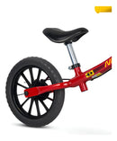 Bicicleta Nathor Balance Bike Fast Vermelho/Amarelo
