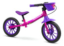 Bicicleta Nathor Balance Bike Rosa/Roxo