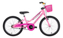 Bicicleta Nathor Aro 20 Bella Rosa C/Cesta