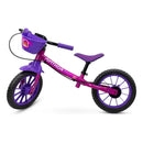 Bicicleta Nathor Balance Bike Rosa/Roxo