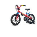 Bicicleta Nathor Aro 16 Spider-Man Vermelho/Azul