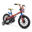 Bicicleta Nathor Aro 16 Spider-Man Vermelho/Azul