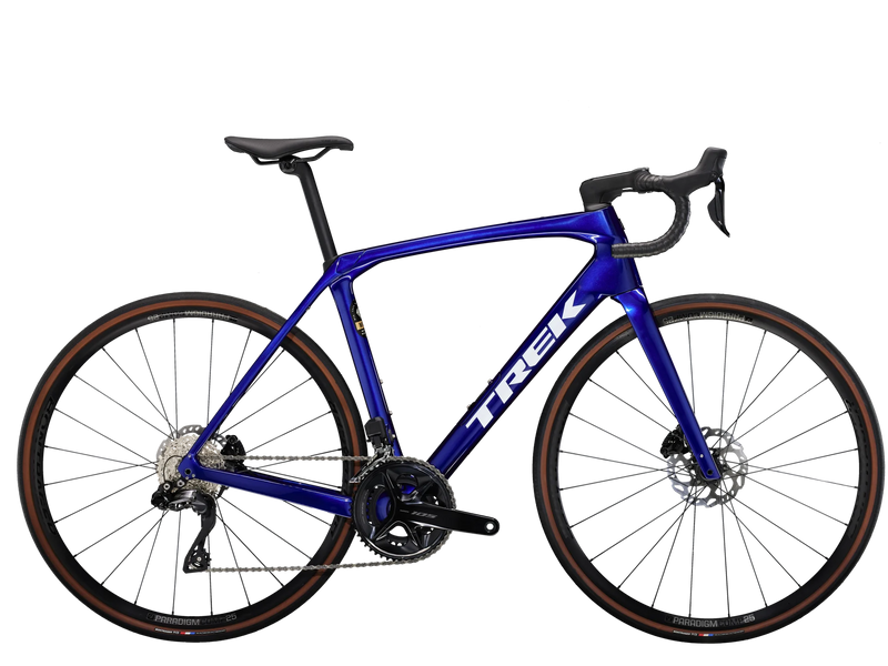 Bicicleta Trek Domane SL 6 2023 Shimano 105 Eletrônico - Azul TAM Bicicleta Trek Domane SL 6 2023 Shimano 105 Eletrônico - Azul TAM