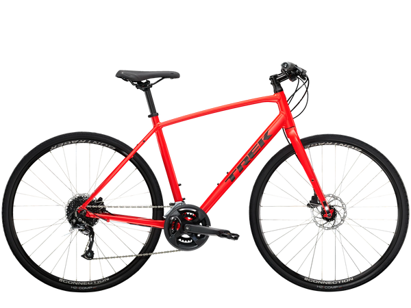 Bicicleta Trek FX 2 Disc 2023 Tamanho M - Vermelha