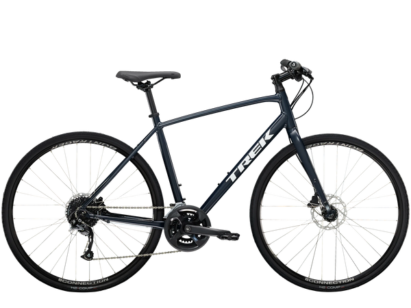 Bicicleta Trek FX 2 Disc 2023 Tamanho G - Azul Escuro