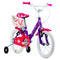 Bicicleta Infantil Groove Unilover Aro 16 Violeta c/ Porta Boneca
