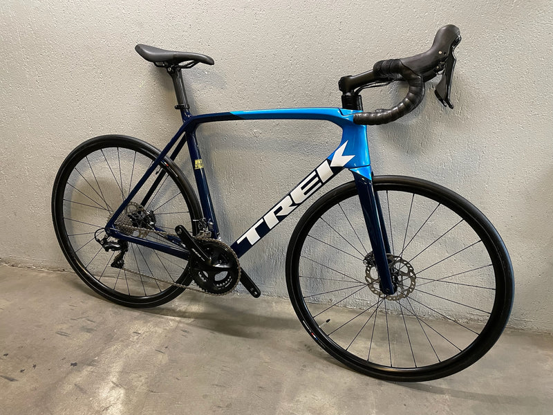 Bicicleta Trek Émonda SL 5 Azul Seminova - Tamanho 58