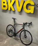 Bicicleta Trek Émonda SL 5 Cinza/Vermelha Seminova - Tamanho 60