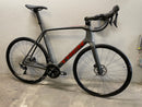 Bicicleta Trek Émonda SL 5 Cinza/Vermelha Seminova - Tamanho 60