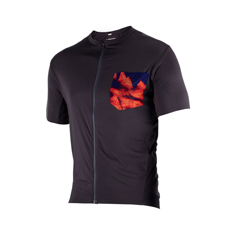 Camisa Leatt MTB Trail 3.0 Cinza Escuro - L