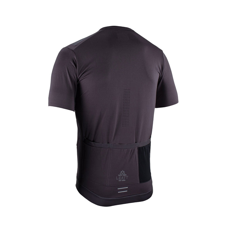 Camisa Leatt MTB Trail 3.0 Cinza Escuro - L