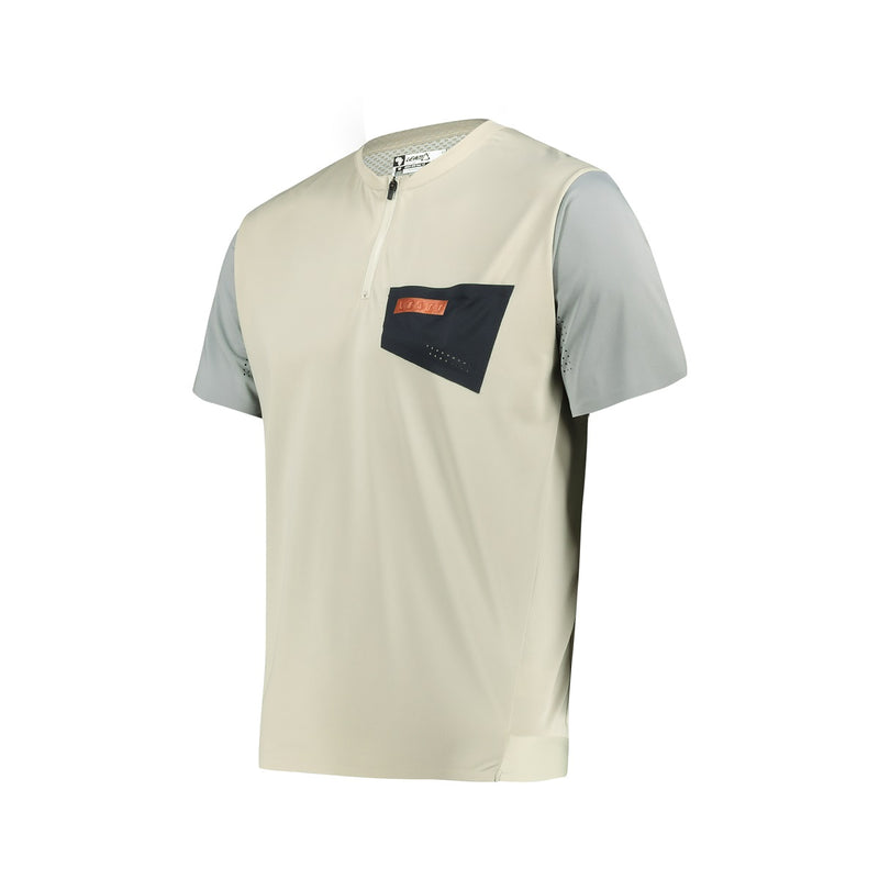 Camisa Leatt MTB Trail 3.0 Cinza/Areia