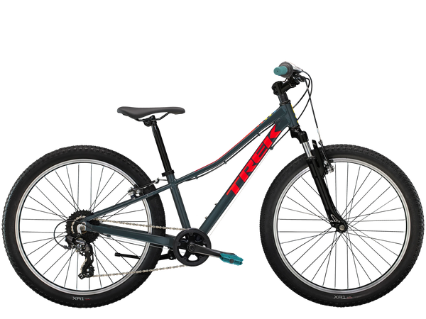 Bicicleta Infantil Trek Precaliber Aro 24 8v com Suspensão - Azul Marinho