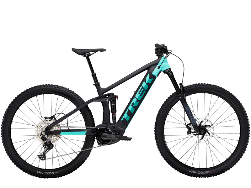 Bicicleta Trek Rail 5 Segunda Gen. 2023 Preta Fosca / Verde - Tamanho G