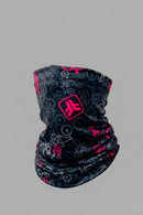 Bandana Free Force Bicycle Preto/Rosa