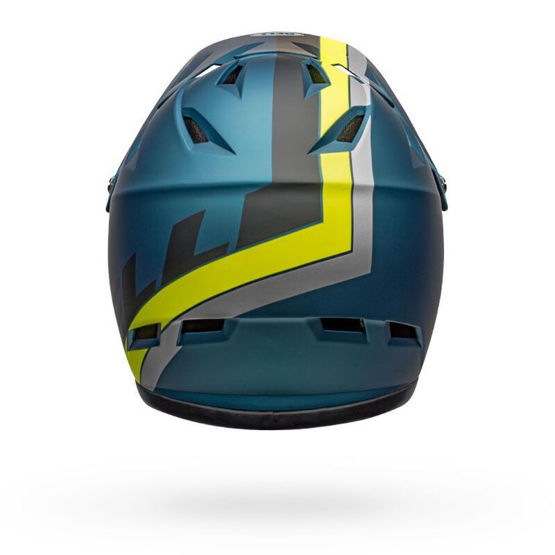 Capacete BELL Sanction Fullface Azul/Amar. M(55-59)