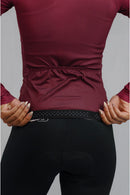 Camisa Free Force Feminina Manga Longa Basic Rouge (Vinho)