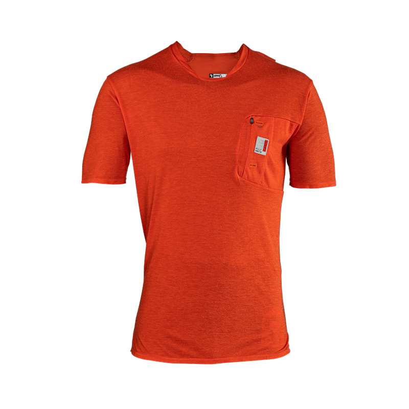 Camisa Leatt All Mountain 2.0 Laranja (Glow)