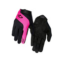 Luva Giro Feminina Tessa Preto/Rosa Tam. G