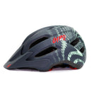 Capacete Bell Fixture II Cinza Fosco/Ondas Tam. U