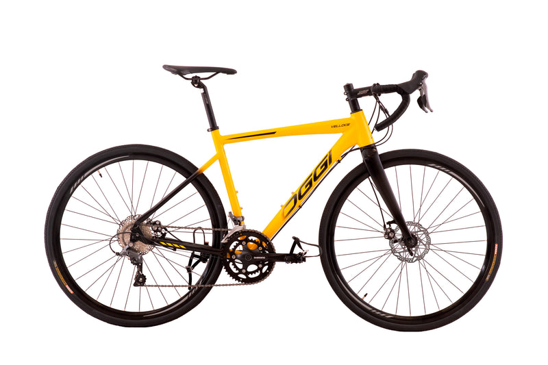 Bicicleta Oggi 700 Velloce Claris 16V Amarelo/Preto/Cinza